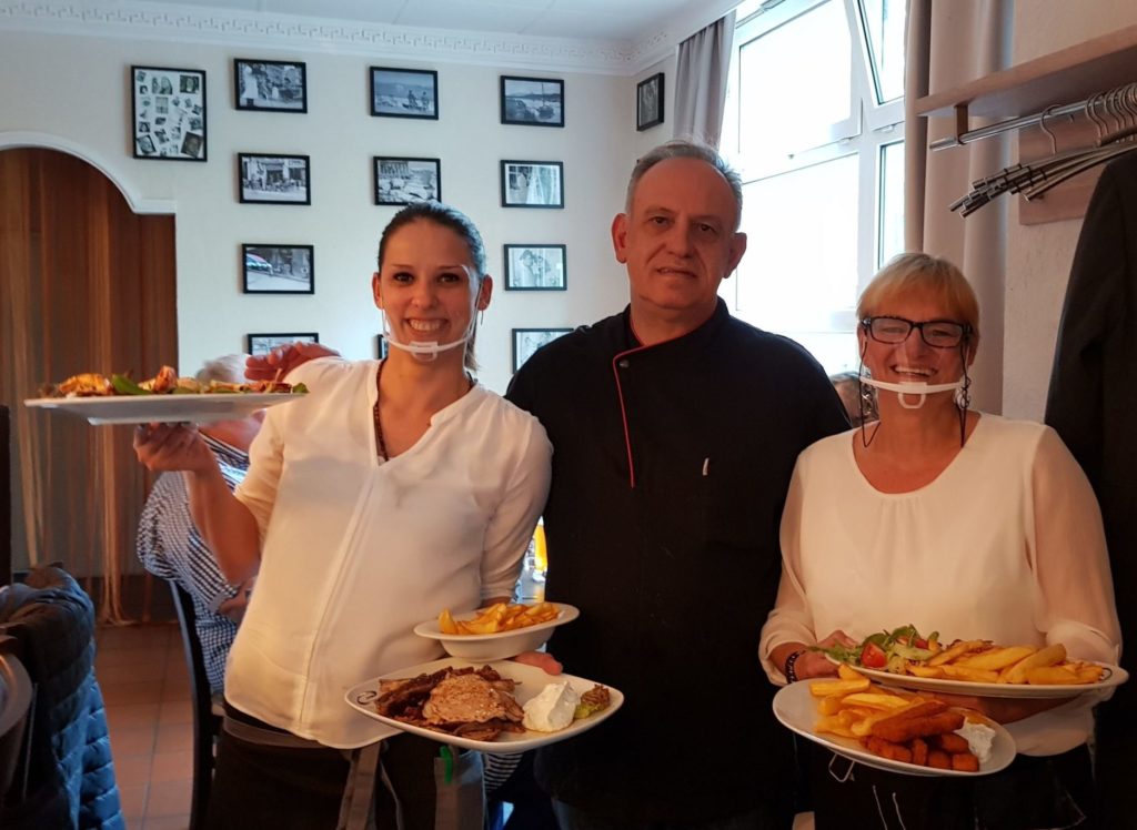 Gastgeber Vangelis Georgiadus vom Restaurant Aegeon am Buchenring in Volksdorf