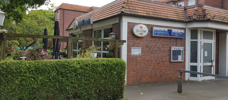 Das Restaurant Aegeon am Buchenring in Volksdorf