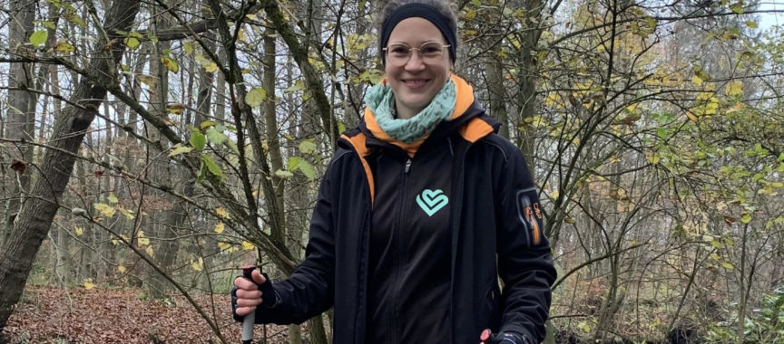 Nordic-Walking mit Trainierin Kristina Voß