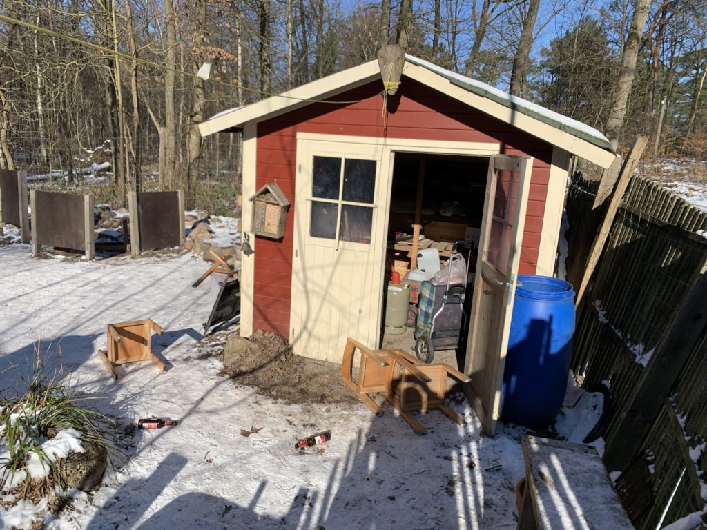 Unbekannte randalieren im Waldkindergarten in Volksdorf