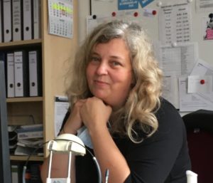 Gabriela Weik ist Schulsekretärin der Stadtteilschule Meiendorf