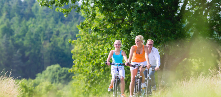 Fahrradtour Familie