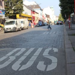 Busse fahren statt Bahnen