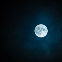 Nacht mit Mond