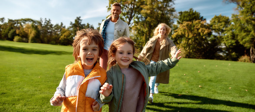 Familienausflug im Frühjahr