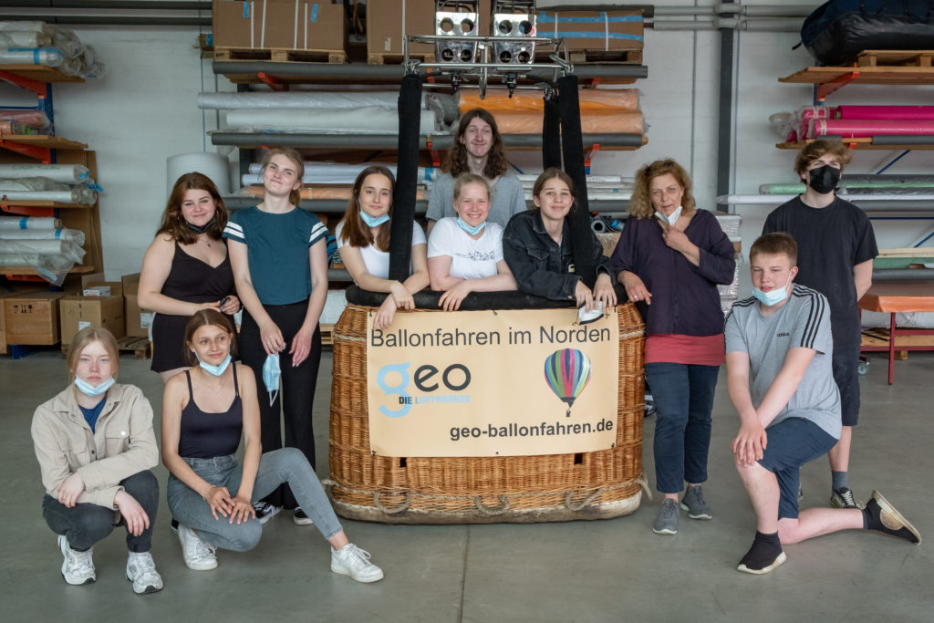 Spannende Einblicke gab es für die Schülerinnen und Schüler der Stadtteilschule Bergstedt beim Besuch der Firma „geo-die Luftwerker“ in Lübeck.