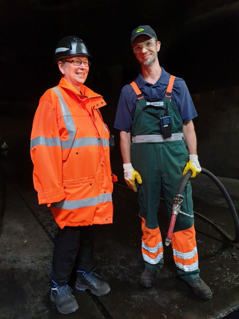 Bützberg_Dr. Anke Boisch und Mitarbeiter Rainer Bogula