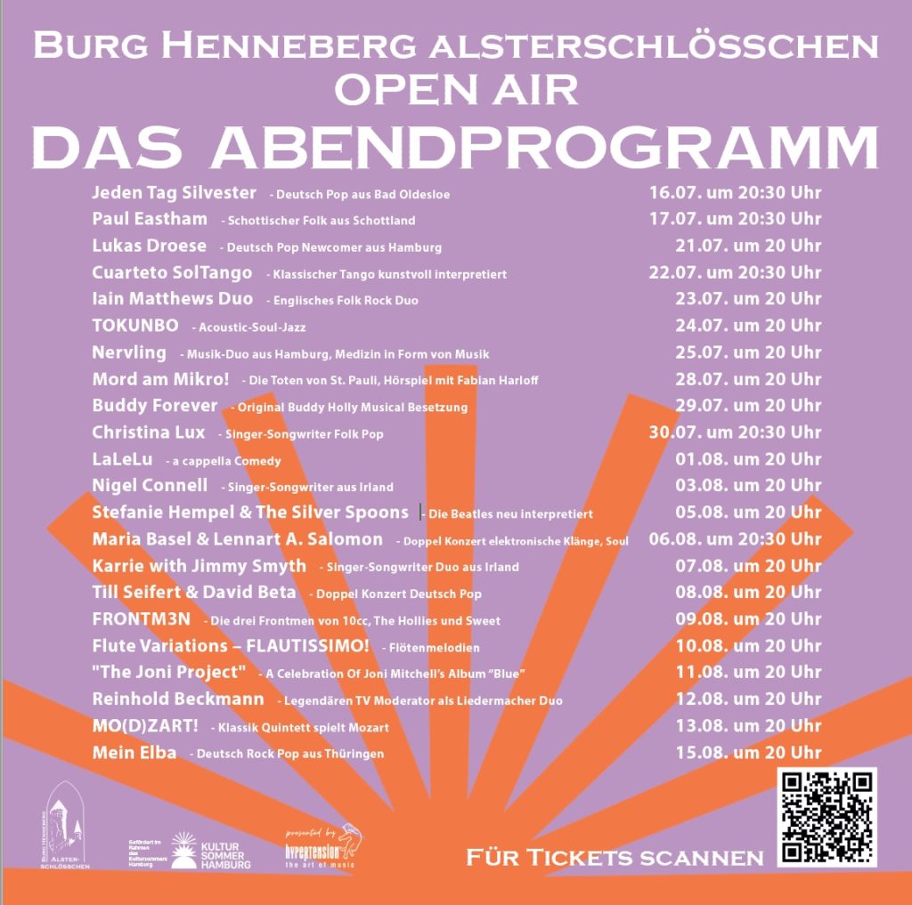 Das Abendprogramm auf Burg Henneberg