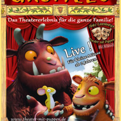 Grüffelo im Theater mit Puppen