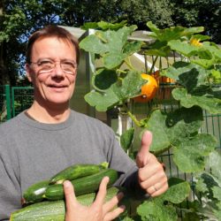 Selbstversorger Axel Bauermann aus Volksdorf