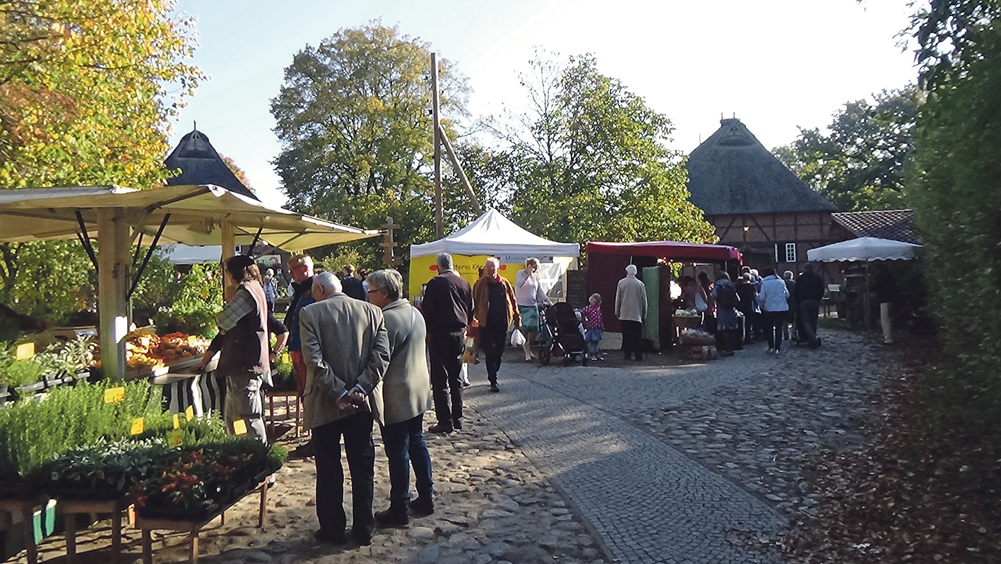 Bauernmarkt im Museumsdorf