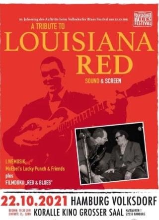 A Tribute to Louisiana Red - Konzert und Film in der Koralle Volksdorf