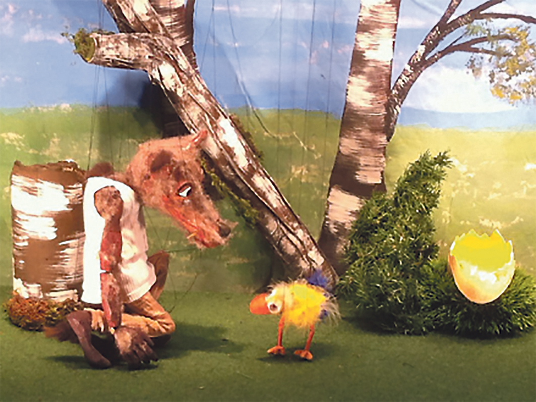 Kindertheater "Der Wolf und das Küken"