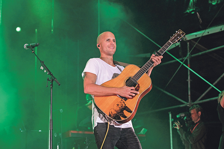 Milow ist der Hauptact des NDR Sommerfestivals in Volksdorf