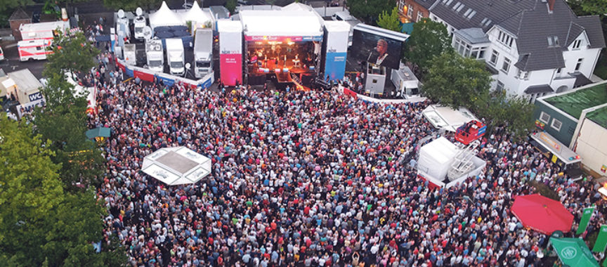 Das wird eine große Sause! Ganz Volksdorf feiert