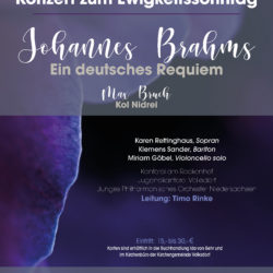 Volksdorf: Konzert "Ein deutsches Requiem" von Johannes Brahms