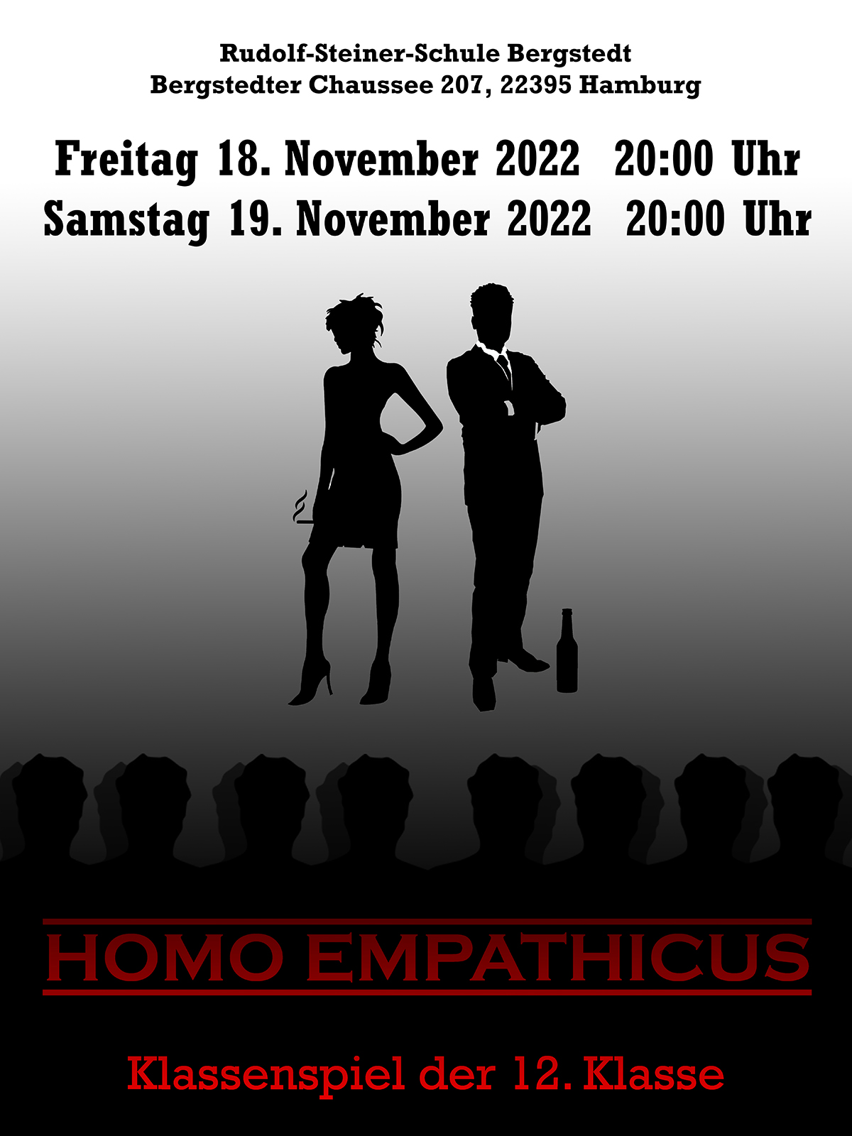 Bergstedt: Klassenspiel der 12. Klasse "Homo Empathicus"