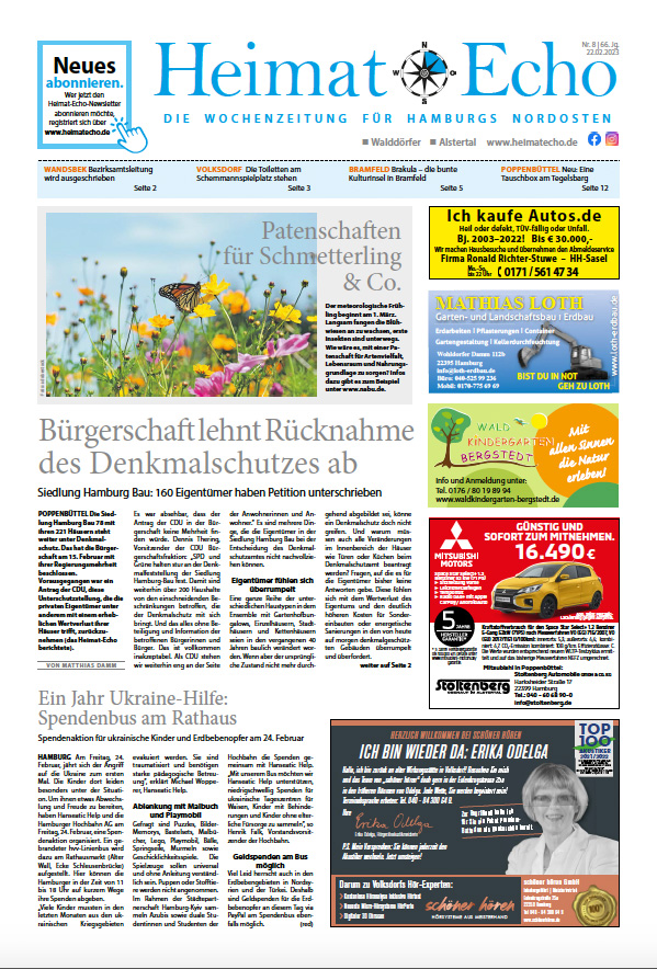 Heimatecho Nr 8 vom 22 Februar 2023